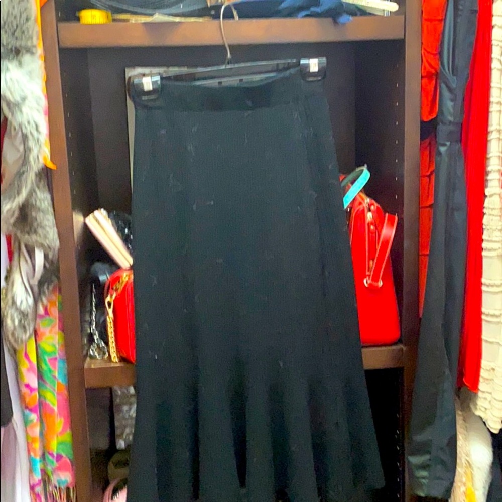 Black Swing Skirt